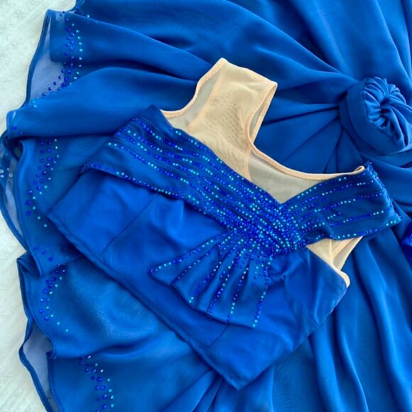 Rich bleu lyrical dance set - Picture 4 of 5